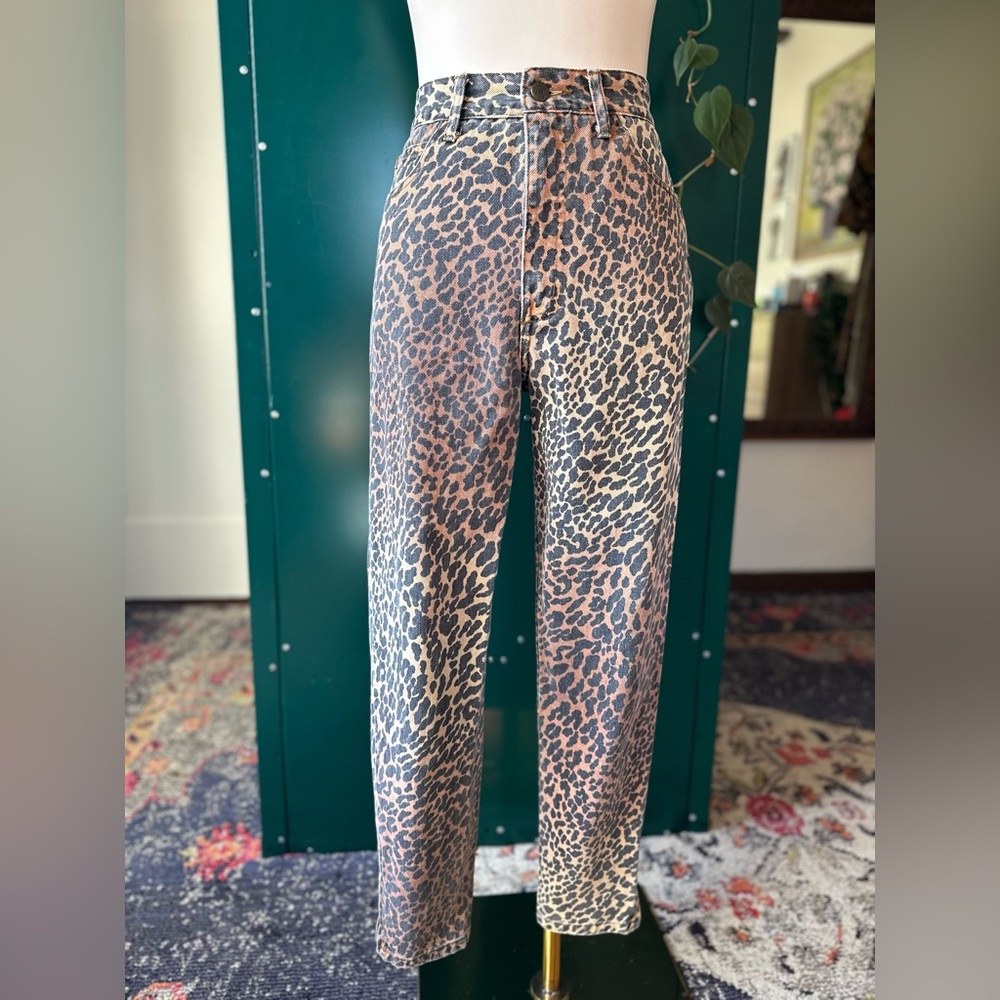 Vintage Guess Marciano Leopard Jeans High Rise 26